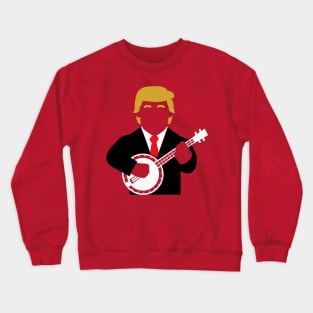 Banjo Trump Minimalist Crewneck Sweatshirt